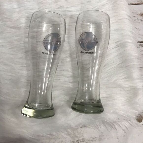 🦩 Bubba Gump Shrimp Co San Francisco Beer Pilsner Glass Souvenir Cup - Picture 5 of 8